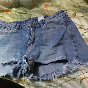 High wasted shorts